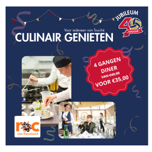 Jubileum diner - MBO college - 10 februari
